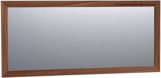 Saniclass Walnut wood Spiegel 160x70cm zonder verlichting rechthoek natural walnut SP-WW160NWA