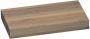 Saniclass Wastafelblad eiken opgedikt 80x50x10cm zonder kraangat Hout Vintage oak i3011VO - Thumbnail 1