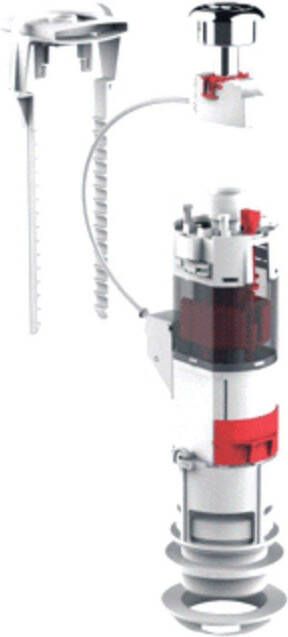 Sanit Dualflush spoelgarnituur voor keramisch duoblokreservoir 209360681