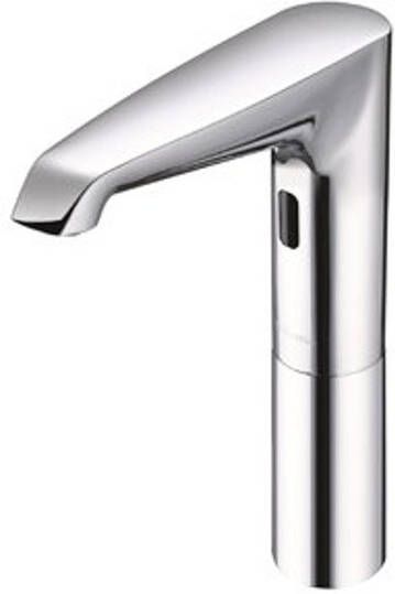 Schell Xeris E HD K elektronische wastafelkraan large v. koud water met inbouw trafo 220V met infrarood sensor chroom 002260699