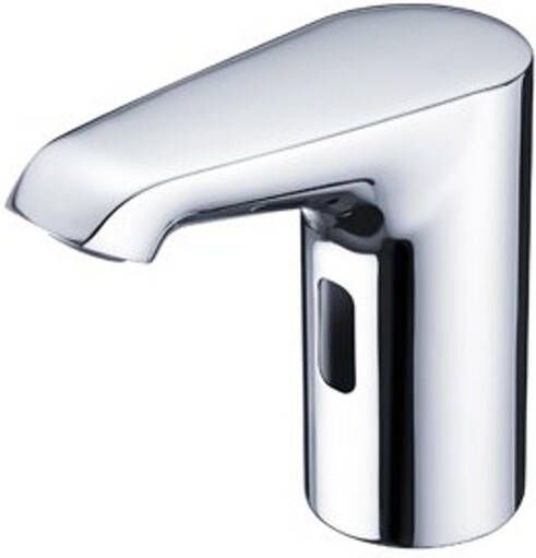 Schell Xeris E HD K elektronische wastafelkraan small v. koud water met batterij 6V met infrarood sensor chroom 012930699