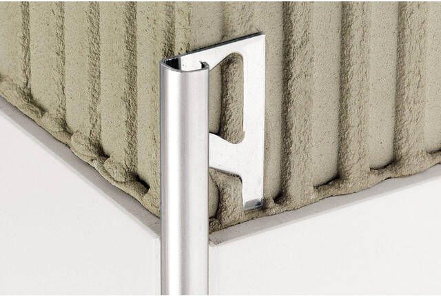 Schlüter Rondec-ACGB buitenhoek 8 mm chroom geborsteld geanodiseerd aluminium