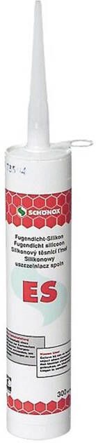 Schonox Es siliconen grijs koker a 300 ml. 1088415