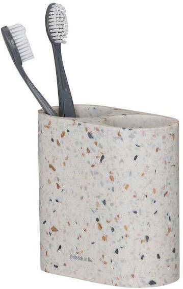 Sealskin Blend Tandenborstelhouder dubbel vrijstaand Terrazzo 800035