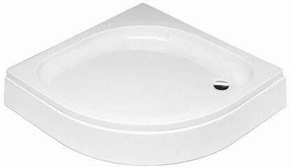 Get Wet by Sealskin Douchebak Get Wet Optimo Kwartrond Met Voorpaneel 80x80 cm Wit Optimo Douchebak Opbouw Kwartrond 80x80x21 5 cm