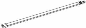Sealskin Contour stabilisatiesteun (compleet) zwart CD82100X190000