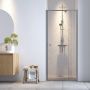 Sealskin Hooked draaideur 90x200cm voor nis 6mm veiligheidsglas chroom CCX220906265100 - Thumbnail 2