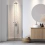 Sealskin Hooked pendeldeur 90x200cm voor nis 6mm veiligheidsglas chroom CCX280906265100 - Thumbnail 2