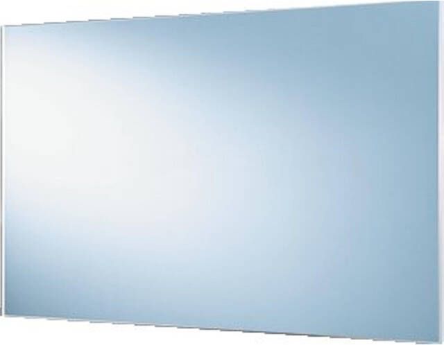 RAMINEX Silkline rechthoekige wandspiegel met facet rondom hxbxd 600x1200x5mm