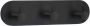Smedbo Beslagsboden Handdoekhouder 19x4.8x3cm zelfklevend RVS Mat Zwart BB1103 - Thumbnail 1