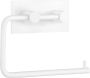 Smedbo Beslagsboden Toiletrolhouder 13.4x10.8cm zelfklevend RVS Mat wit BX1098 - Thumbnail 1