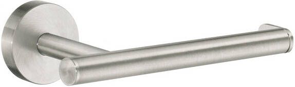 Smedbo Home Toiletrolhouder zelfklevend boren Massief messing Geborsteld Nikkel H3411N