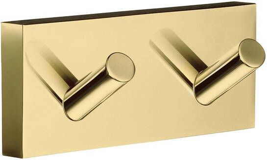 Smedbo House Handdoekhouder 9x4x4.1cm zelfklevend boren Massief messing RV356