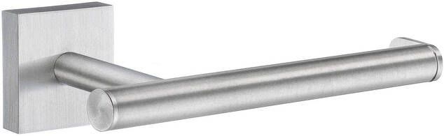 Smedbo House Toiletrolhouder 15.2x4.5x8.5cm zelfklevend boren Massief messing Mat Chroom RS3411