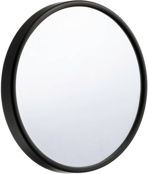 Smedbo Outline lite Make Up spiegel 13cm voorzien van zuignap Zwart