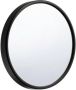 Smedbo Outline lite Make Up spiegel 13cm voorzien van zuignap Zwart - Thumbnail 1