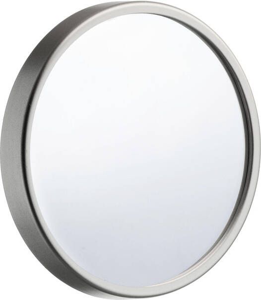 Smedbo Make Up Spiegel Outline Lite voorzien van Zuignap ABS Spiegelglas Diameter 90 mm Zilver