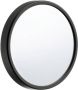 Smedbo Make Up Spiegel Outline Lite voorzien van Zuignap ABS Spiegelglas diameter 90 mm Zwart - Thumbnail 1
