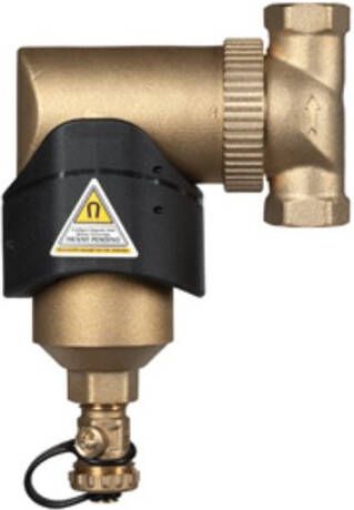 SPIROTECH Spirotrap vuilafscheider universal messing 22mm MB3 afneembare magneet met veldversterkende technologie UE022WJ