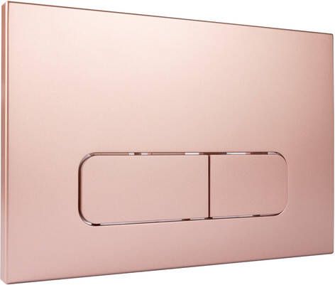 Starbluedisc Mocha bedieningsplaat voor Geberit UP100 UP320 reservoir rose gold 131.538.155