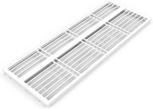 Stelrad bovenrooster voor radiator 110x16cm type 33 110x16cm Staal Wit glans R30023311