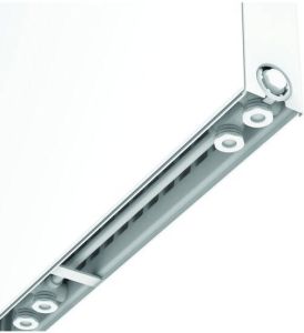 Stelrad Planar 8 paneelradiator 60x240cm type 11 2186watt 8 aansluitingen Staal Wit glans 651061124