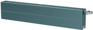 Stelrad Planar Style Plinth D paneelradiator 20x160cm type 33 1450watt 6 aansluitingen Staal Wit glans 252023316
