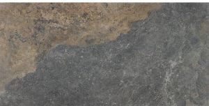 STN Ceramica Strato wand- en vloertegel 59.5x120cm 10mm gerectificeerd zwart SW07314081