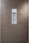 Douche Concurrent Sunshower Pure White Infrarood Inbouwapparaat 19.9x61.9x10cm Half Body 1250watt Aluminium - Thumbnail 1