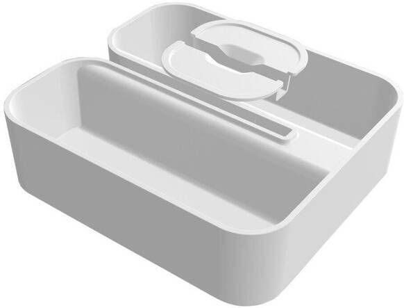 Tiger Douchemand 2-Store voor Douchewand met Telefoonhouder Wit