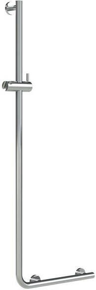 Tiger Boston Comfort & Safety Wandbeugel met douchestang RVS gepolijst Links 45.3x114x7.7cm 299720346 - Foto 1
