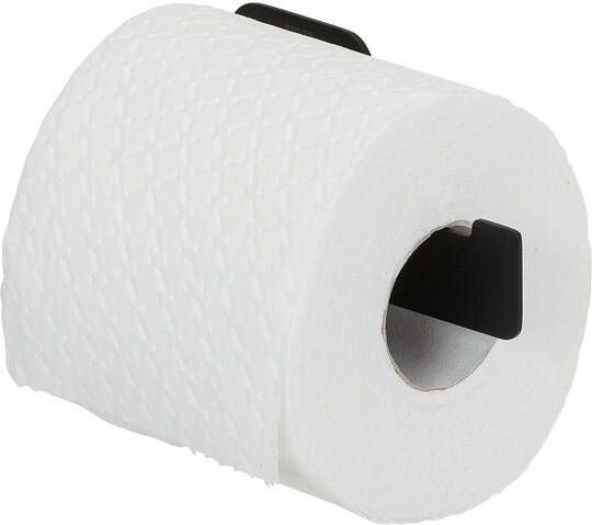 Tiger Colar Toiletrolhouder zonder klep L-vorm zelfklevend zwart 1313930746