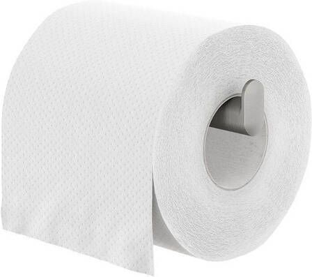 Tiger Cooper Toiletrolhouder zonder klep met L-vorm geborsteld RVS zwart 800222
