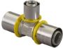 UPONOR MLC G T stuk 25mm x 20mm x 25mm messing gas(pers x pers x pers ) - Thumbnail 1