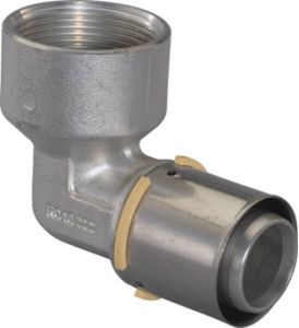 Uponor pers knie 90° x binnendraad 40 mmx1 1 2 1046910