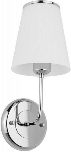 Van Heck wandlamp 12x35cm met LED verlichting 4 watt chroom LTR06