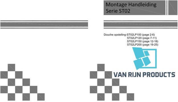 Van Rijn Products Nisdeur 6 mm helder glas incl. glasbehandeling zwart beslag inclusief dichtingen deuren zijn omkeerbaar (590-610) x 2000 mm ST02LP10059ZW