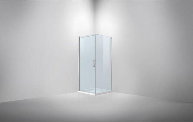 Van Rijn Products ST02 Douchecabine 90x200cm stabilisatiestang helder glas 6mm ST0215090T