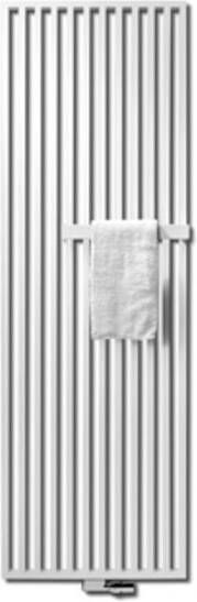 Vasco Arche plus designradiator met handdoekbeugel links 1800x470mm 1050W aansluiting 1188 zand (N503) 111180470180011880503-0000