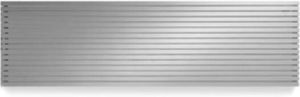 Vasco Carre CPHN1 designradiator enkel 1600x415mm 790W grijs wit 111331600041500180303-0000