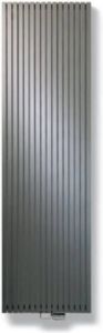 Vasco Carré CPVN2 designradiator verticaal dubbel 2200x595mm 2754W aansluiting 1188 wit(RAL9016)1113605952200118890160000