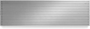 Vasco Carre Plan CPHN2 designradiator dubbel 2200x355mm 1683W grijs wit 111342200035500180303-0000