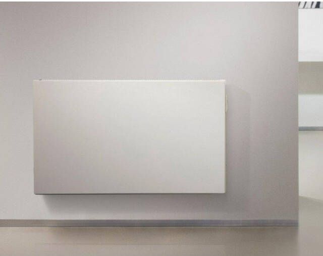 Vasco E-PANEL elektrische Design radiator 60x100cm 1500watt Staal Traffic White 33910a060el1018