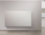 VASCO E panel EP H FL elektrische radiator 1500W wandmodel horizontaal schakelklok hxbxd 600x1001x73mm wit RAL9016 - Thumbnail 1