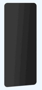 Vasco E-tech radiator infrarood 600x1500 400W alu Ral9005 zwart 113630600150000009005-0017