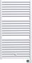 Vasco Gk elektrische radiator 87.8x50cm- 500 watt glans wit 113570500087800009016-0013 - Thumbnail 1