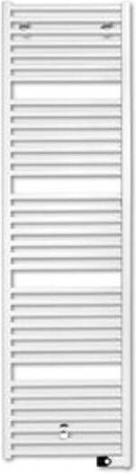 VASCO Iris HD EL elektrische radiator 2150W wandmodel verticaal schakelklok blower hxbxd 1882x600x34mm wit RAL9016