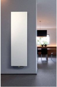 Vasco Niva S NS1L1 designradiator enkel 440X2020mm 842 watt wit structuur 111970440202011880600-0000