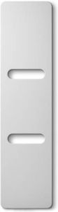 Vasco ONI O-P-EL elektrische designradiator aluminium met handdoekuitsparing 1800x500mm 1000W roest bruin (RAL9809) 113480500180000009809-0000