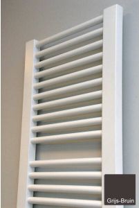 Vasco Prado HX designradiator 600x1406mm 873W grijs bruin (N507) 111860600140611880507-0000